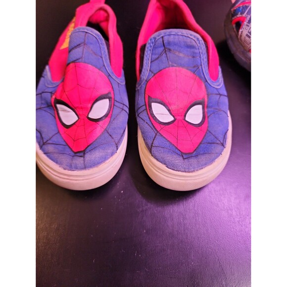 Boys Spider man shoes - 2 pair size 10 - Picture 5 of 6